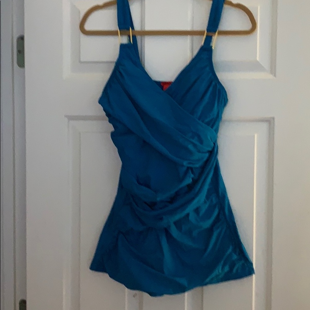 Spanx one piece bathing suit